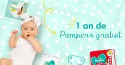 avoir des couches Pampers gratuites