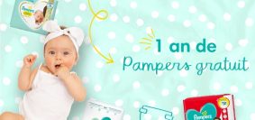 avoir des couches Pampers gratuites