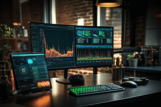Minage de bitcoin sur un ordinateur Mac avec logiciel adapté
