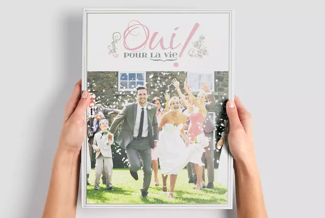 livre photo de mariage