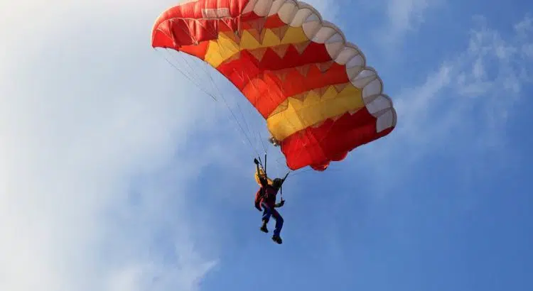 saut en parachute