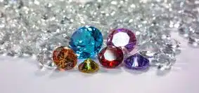 Des diamants colorés