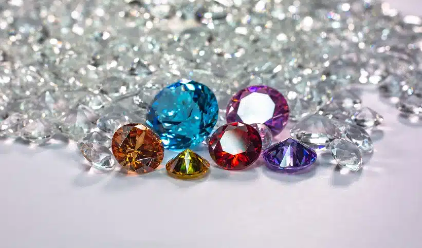 Des diamants colorés