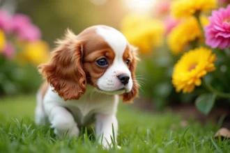chiot cavalier king charles