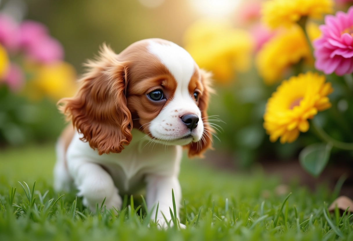 chiot cavalier king charles