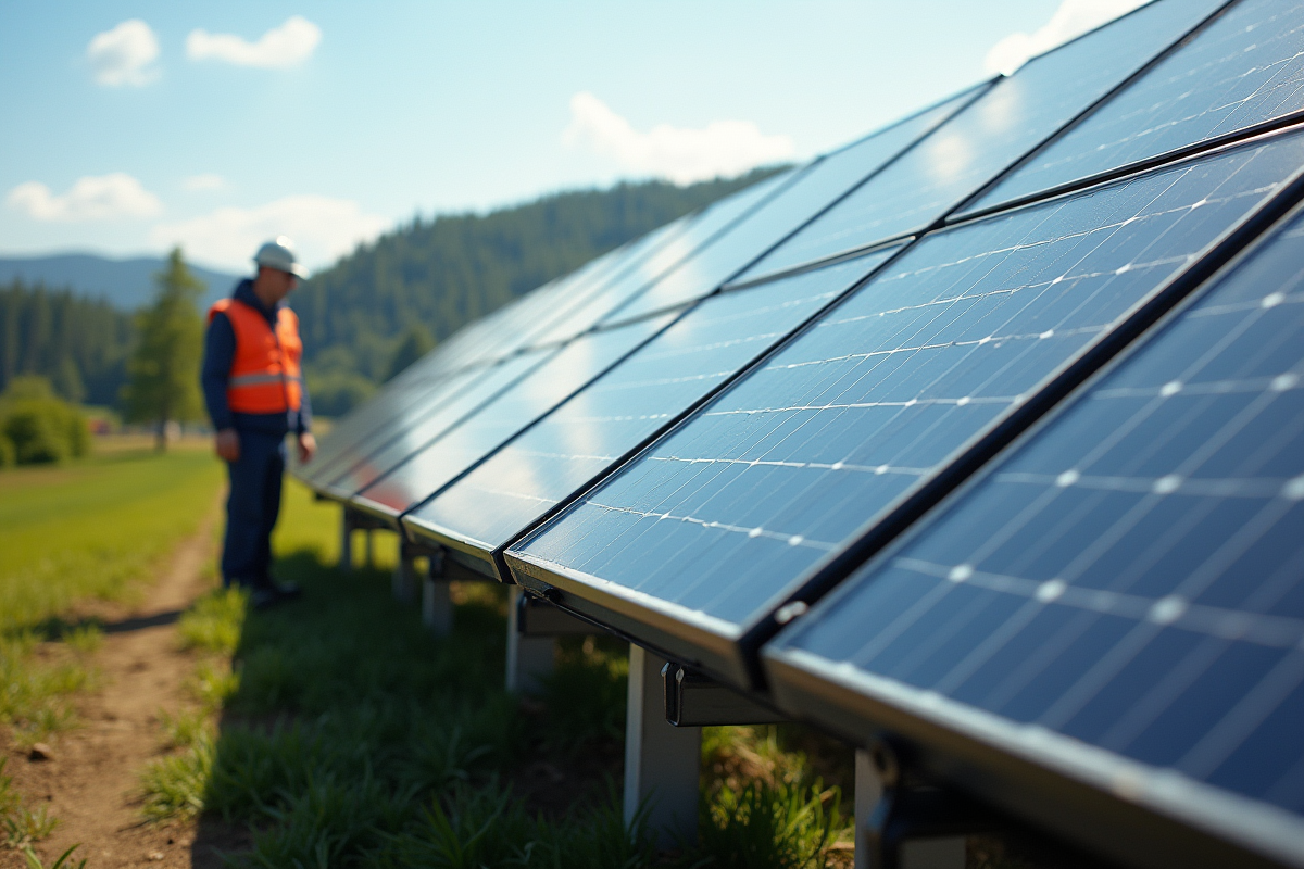 panneaux solaires