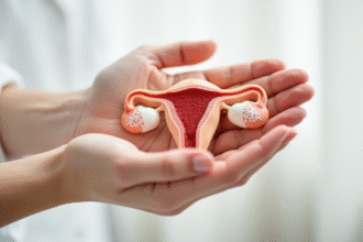 Follicules ovariens en développement pendant le cycle menstruel