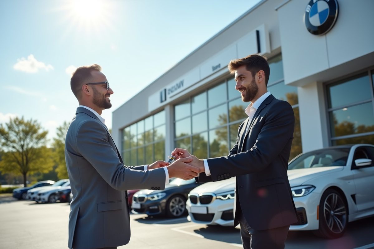 vendeur bmw