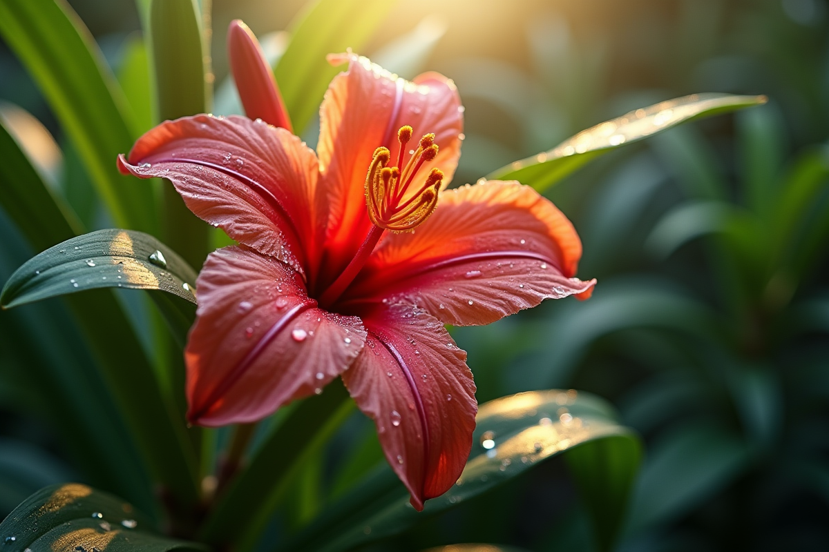 fleurs tropicales