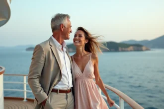Croisière de luxe avec vue sur la mer et ambiance raffinée